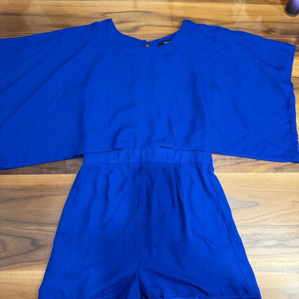 Forever 21 Royal Blue Jumpsuit